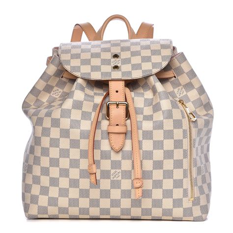 louis vuitton damier azur sperone backpack|Louis Vuitton sperone backpack.